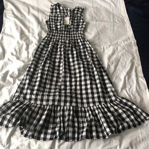 A New Day  long checkerd dress